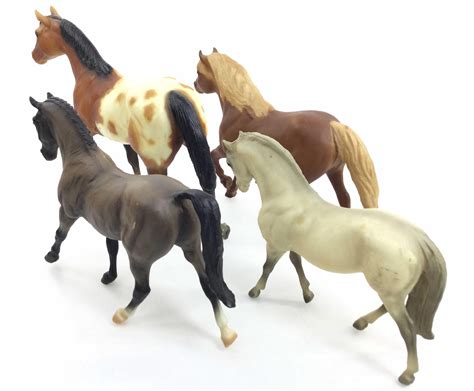 Lot - Breyer Model Grey Paint Horses