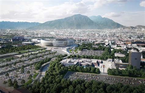 Tigres UANL Stadium, Nuevo León Mexico - e-architect