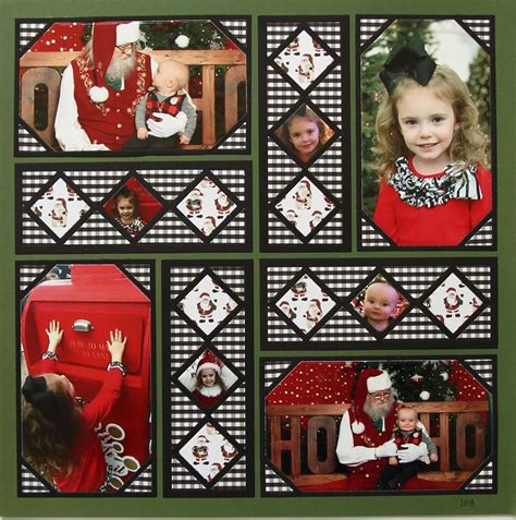 12 Christmas Scrapbook Layouts with Mosaic Moments Winter Scrapbooking ...