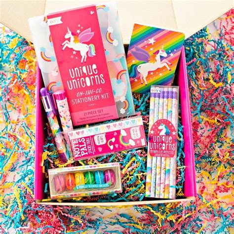 Send A Unicorn Stationery Gift Set | Diy stationery gift set, Diy gift set, Diy stationery gifts