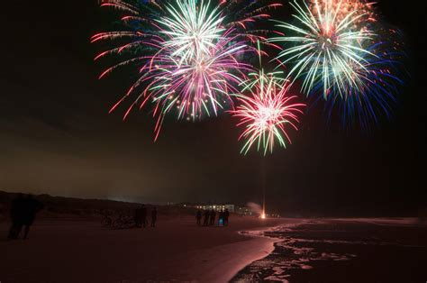 Free photo: White Beach Fireworks - Beach, Bright, Celebrate - Free Download - Jooinn