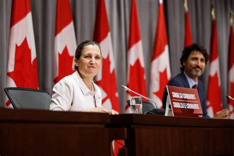 Chrystia Freeland becomes Canada's first female finance minister