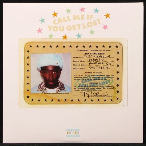 Пластинка Tyler, The Creator - Call Me If You Get Lost (2LP, coloured ...