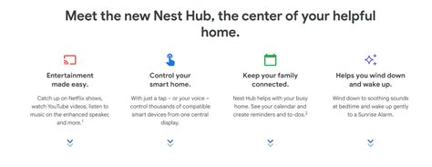 Google Nest Hub (2nd Generation) Smart Home AI Voice Display Controller ...