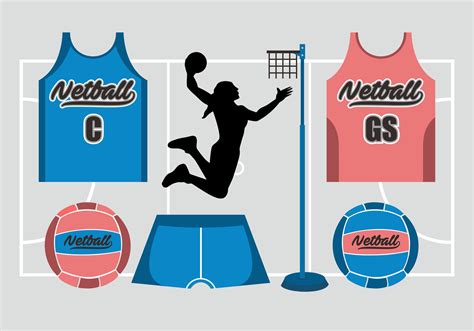 Netball Vector Set 130661 Vector Art at Vecteezy