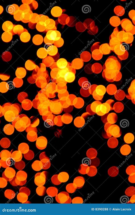 Yellow blurry lights stock photo. Image of focus, celestial - 8390288