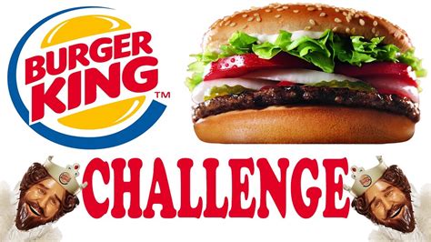 Burger King Whopper Challenge - How many can you eat under 10 min? - YouTube