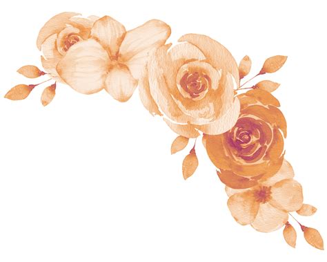 Vintage flower bouquet watercolor 10829465 PNG