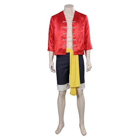 One Piece Live Version Luffy Cosplay Costume – SocoHoodie