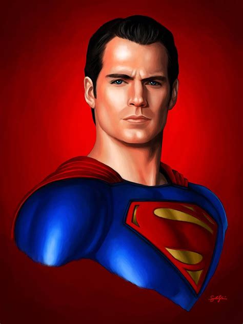 DCEU: Superman Portrait by smlshin | Superman pictures, Superman art, Superman