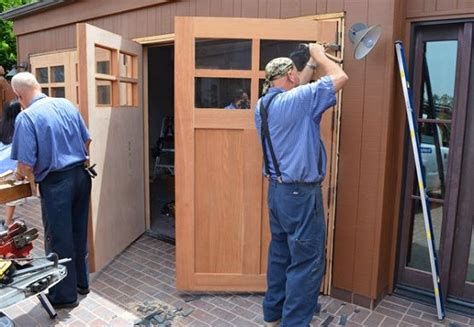 Swing Out Garage Doors: How To Build In Three Steps | Home Interiors ...