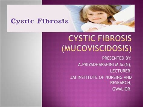 Cystic fibrosis | PPT