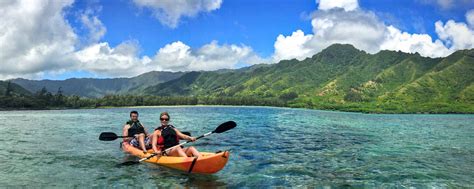 Oahu Kayak Tour, Kahana Rainforest River Kayaking, Near Laie, HI & PCC