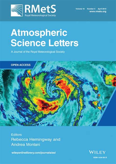 Atmospheric Science Letters | Royal Meteorological Society