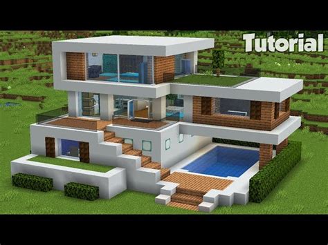 Modern House Minecraft FULL GUIDE & TUTORIAL - Rendani - Medium