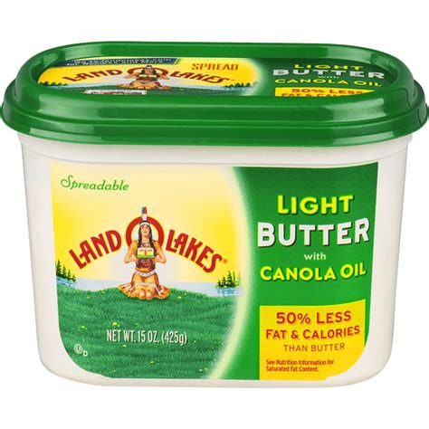 Land O Lakes with Canola Oil Light Butter Spread with Canola Oil 15 oz | Buehler's