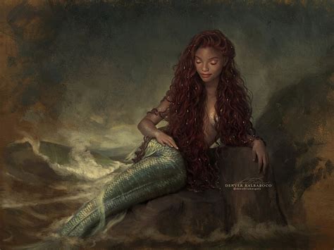 Black Ariel the Little Mermaid : r/legendarymerfolk