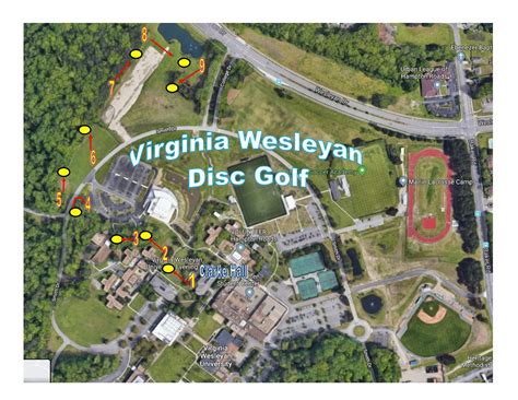 Virginia Wesleyan Campus Map - Fancie Shandeigh