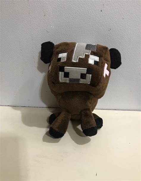 Minecraft cow plush like new Disney Stuffed Animals, New Advertisement, Minecraft, Disney Mickey ...