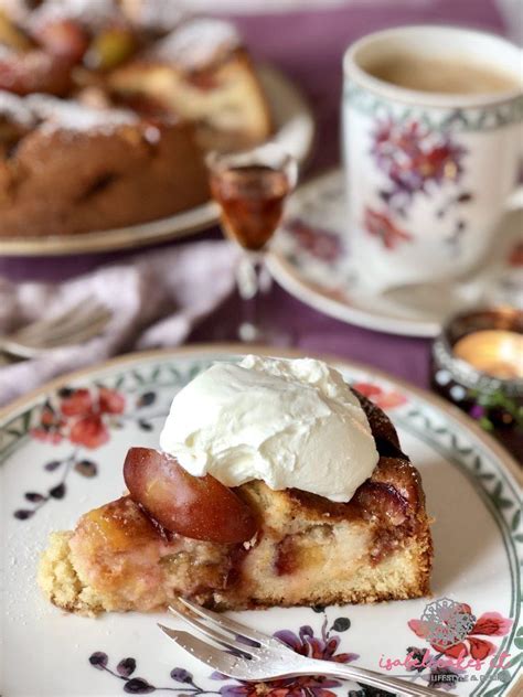 LATE SUMMER PRUNE PLUM CAKE - Isabel Cakes It