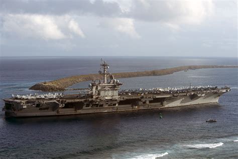 USS Carl Vinson (CVN 70) pulls into Apra Harbor, Guam for … | Flickr