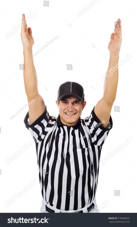 Referee: Signaling For A Touchdown Stock Photo 170908253 : Shutterstock