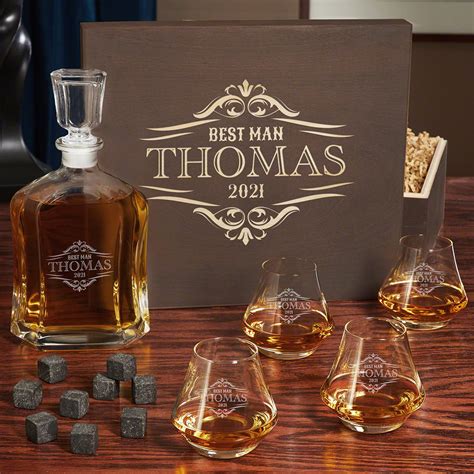 Engraved Whiskey Decanter Set - Gifter World