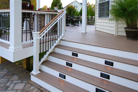 Azek Deck Railing - Azek decking with Cable Railing - Vintage Coastline Color _ With its high ...