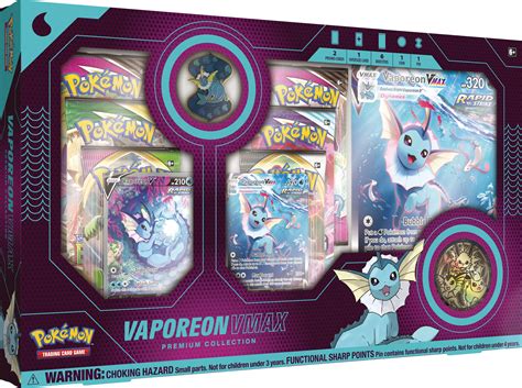 Pokemon Eevee Evolution VMAX Premium Collection Set of 3 ...