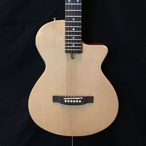 Johnson JG-50-NA Solid Body Thin line Acoustic-Electric Guitar - Evolution Music