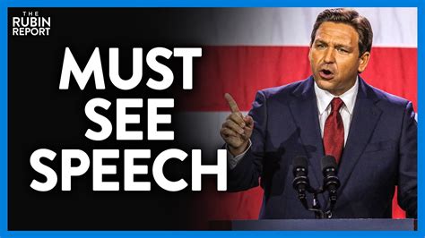 Ron DeSantis Gives Fiery MUST SEE Speech Setting the Stage for What's ...