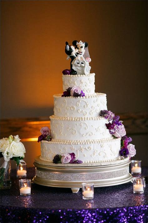 mickey and minnie wedding theme - Google Search | Disney wedding cake, Wedding cake designs ...