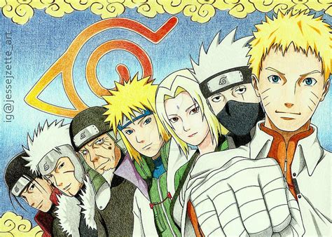 The other kages vs the seven hokages - Battles, Naruto All Hokage HD wallpaper | Pxfuel