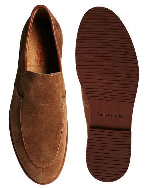 Lyst - Hush Puppies Classic Slip On Shoes in Brown for Men