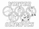 Olympic Rings Coloring Page  Home sketch template
