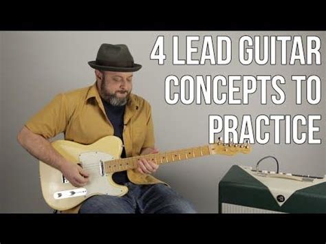 4 Lead Guitar 4 Techniques to MASTER - YouTube | Guitar lessons, Lead ...