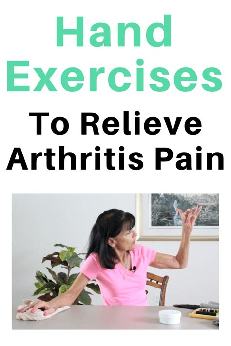 Hand Pain Exercises For Arthritis, Neuropathy and More - Fitness With Cindy