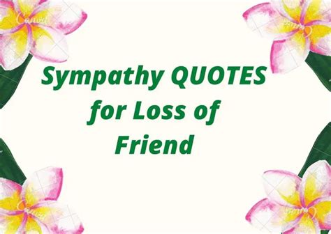 40+ Sympathy Quotes for Loss of Friend | Love Syllabus