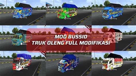 Download Mod Bussid Truk Oleng Full Modifikasi Terbaru 2024