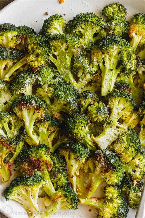 Oven-Roasted Broccoli Recipe - NatashasKitchen.com