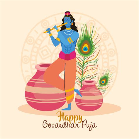 Govardhan Puja 2021 HD Images, Wishes, Messages, Status, Greetings, and ...