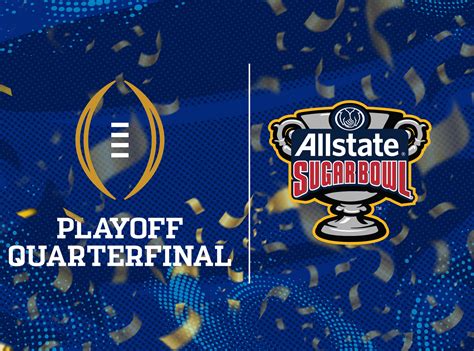 2025 College Football Playoff Quarterfinal At The Allstate Sugar Bowl ...