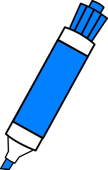 Blue Dry Erase Marker clip art | Clipart Panda - Free Clipart Images