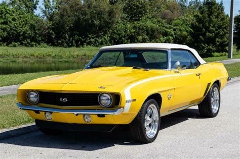 Yellow Chevrolet Camaro SS with 74569 Miles available now! for sale ...