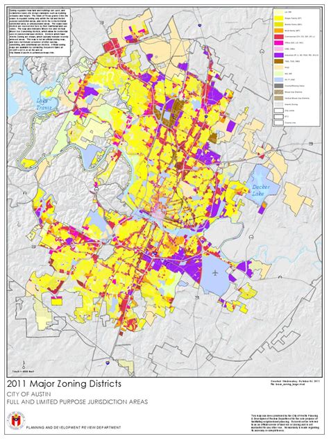 Major Zoning Districts by City of Austin Planning Maps - Issuu