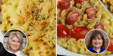 I Compared Martha Stewart's and Ina Garten's Mac-and-Cheese Recipes