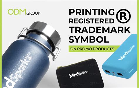 How to Print the "®" Registered Trademark Symbol on Promotional Products?