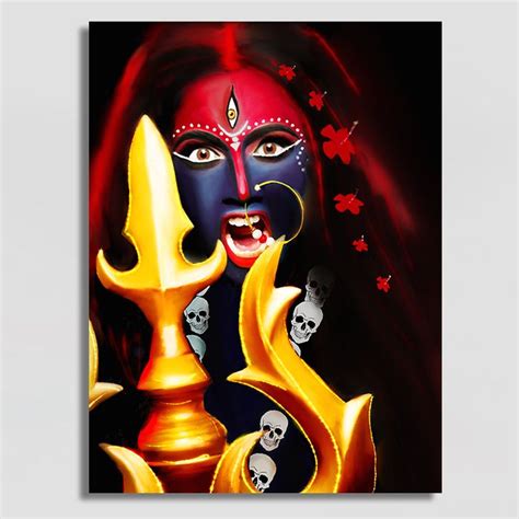 Goddess Kali - Canvas - campestre.al.gov.br