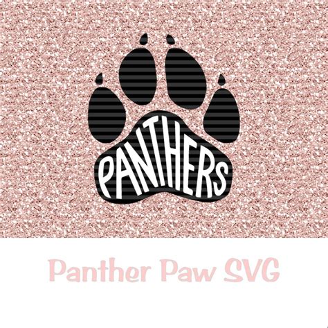 Panther Paw SVG - Etsy