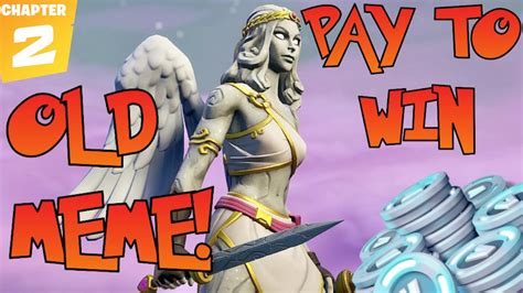 "PAY TO WIN SKIN" WEEPING ANGEL IN FORTNITE CHAPTER 2 - YouTube